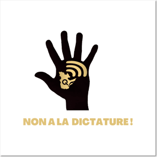 Radio Quebec non a la dictature Posters and Art